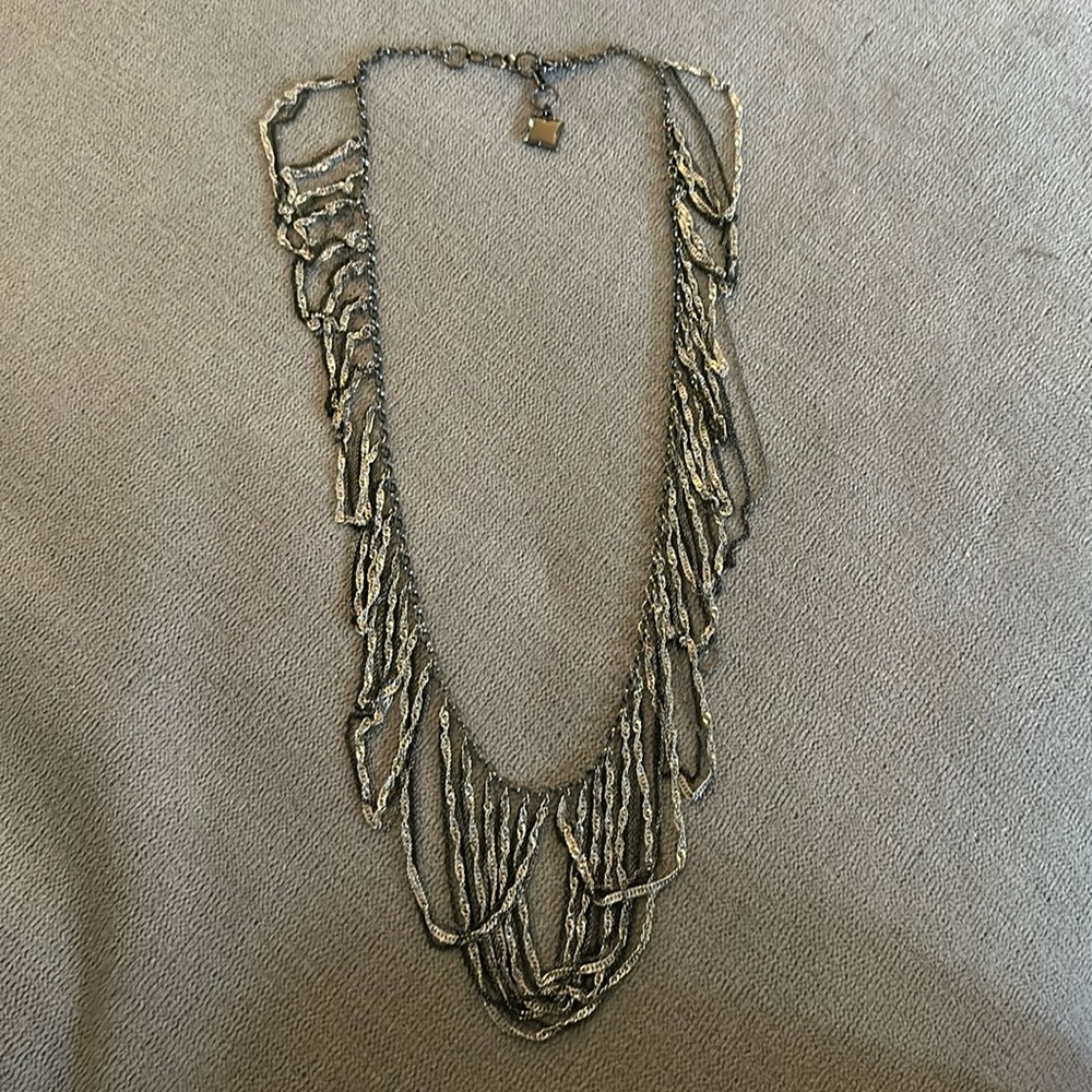 BCBGMAXAZRIA Looped Chain Necklace